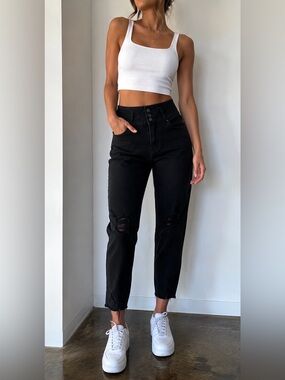 Kendall + Kylie Ultra Babe Skinny Black Jeans. Women’s size 13/31. EUC
